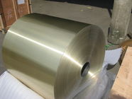 合金8079のエポキシの金色の0.152mm （0.006&quot;）の厚さのfinstockのための上塗を施してあるアルミニウム エアコン ホイル